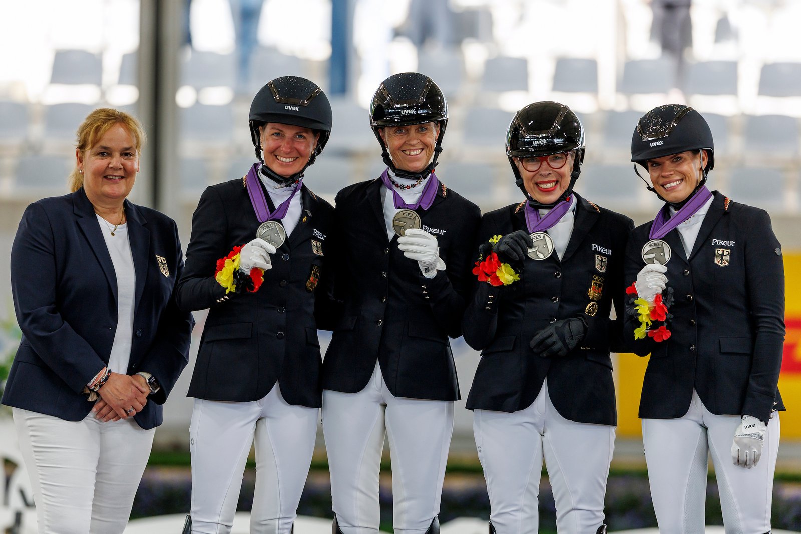 A Dominant U.S. Team, Germans with Steady Nerves – The Team Competition in Para-Dressage