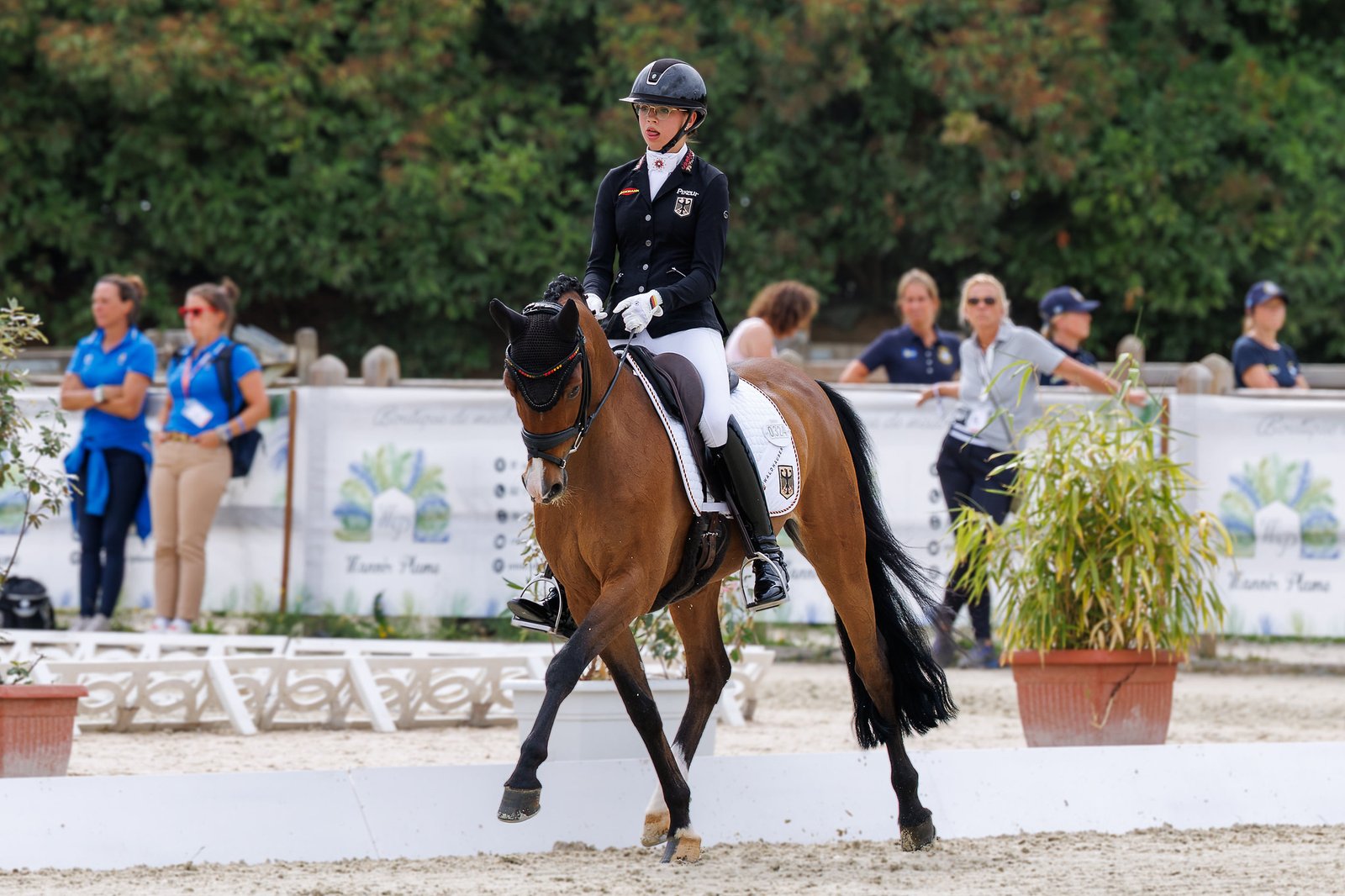 Die U14-Talente für das Bundesnachwuchschampionat der Pony-Dressurreiter 2026