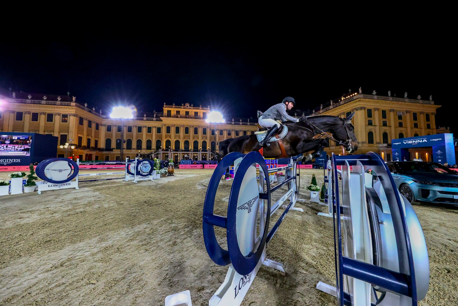 Philipp Weishaupt und Kilmister waren 2025 siegreich im Global Champions Tour Grand Prix von Wien.
Foto: LGCT