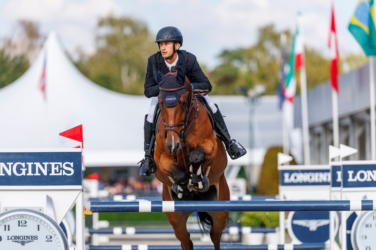 Diatasio mit Marvin Jüngel bei den Weltmeisterschaften der jungen Springpferde 2026.
Foto: Archiv Sportfotos-lafrentz.de