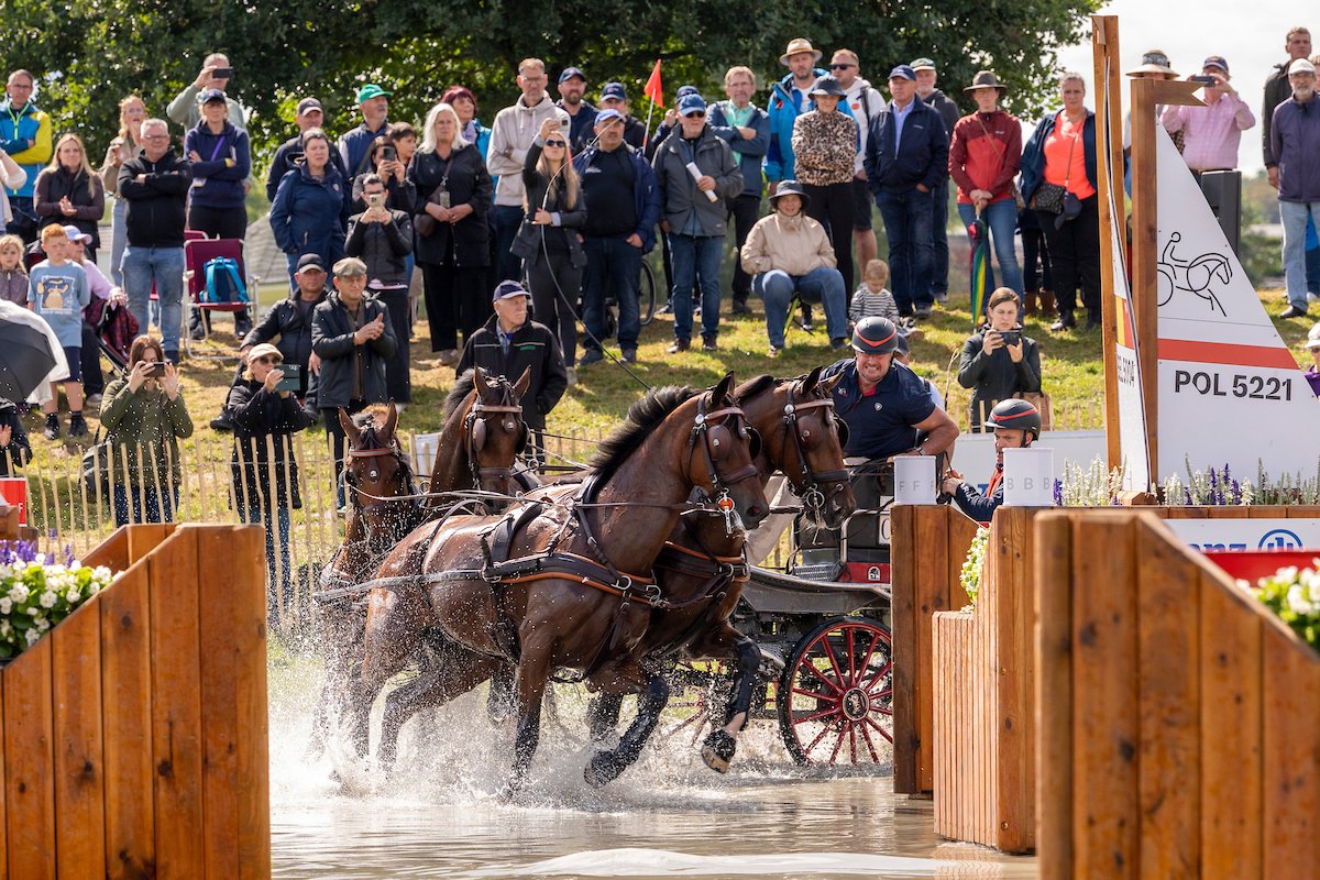 In einer Dopingprobe des US-Fahrers Chester Weber wurde eine verbotene Substanz nachgewiesen. Möglicherweise ist damit seine WM-Bronzemedaille aus Aachen hinfällig. Foto: sportfotos-lafrentz.de/Dirk Caremans